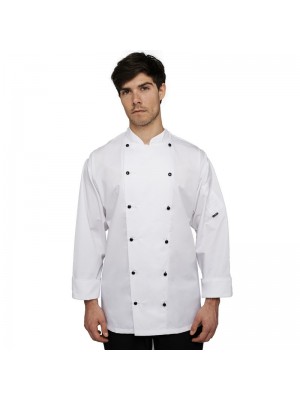 Plain jacket Long sleeve executive lechef PROFESSIONAL 215 GSM